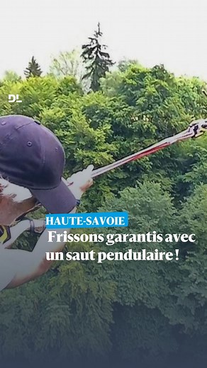 [NOUS AVONS TESTE POUR VOUS...😱] Le saut pendulaire, nouvelle attraction, cousine du saut à l'élastique, depuis le pont de Seythenex en Haute-Savoie promet des sensations fortes cet été! | Le Dauphiné Libéré Haute-Savoie