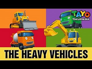 Tayo Episodes l The Strong Heavy Vehicles l Meet Tayo's Friends l Tayo Episode Club