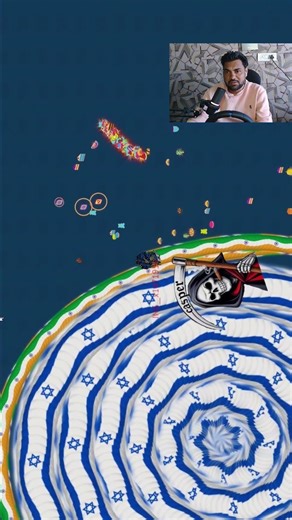 Big Snake Traps Small Snake in Wormate.io! Unbelievable Gameplay #wormate #wormateio #shortsfeed