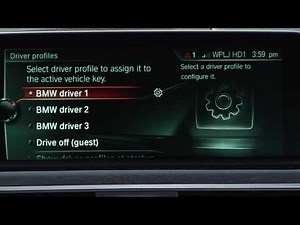 Assign Each Profile A Name | BMW How-To