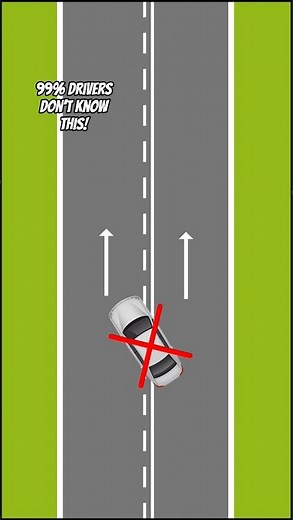 Road MARKINGS Explained | Learn Traffic Lane Lines Easily 🚦 #automobile