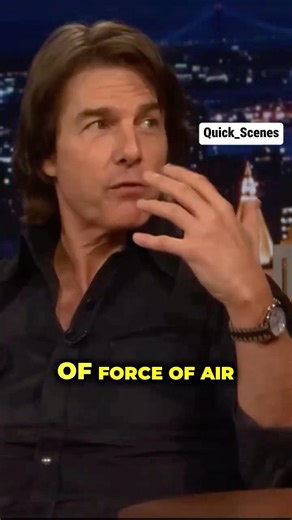 How does Tom Cruise actually breathe while dangling from a plane?