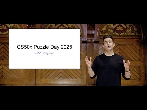 Invitation to CS50x Puzzle Day 2025
