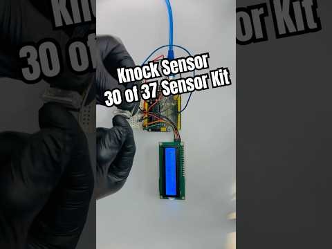 Arduino Tutorial #34: How to use Knock Sensor with Arduino,(30 of 37 Sensor Kit)#arduino #robot