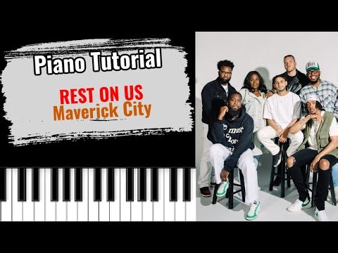 🎹 How to play "REST ON US" by Maverick City Music (easy piano tutorial lesson)