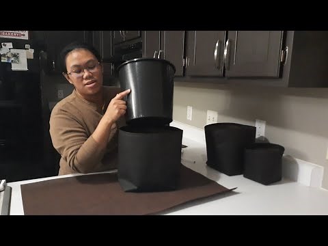 How to measure & make grow bag | step-by-step | DIY