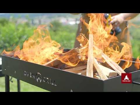 Gratar 🥩 din fier si tabla groasa pentru gradina sau curte - model economic - pret atractiv