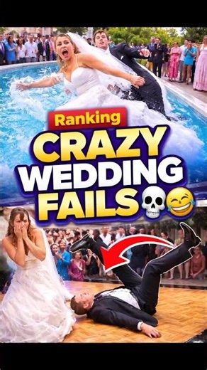 Craziest Wedding Fails Ever… This Went Totally Off the Rails 💀😂🔥#shorts