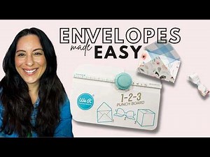 Master the 1-2-3 Punch Board: DIY Envelopes with Liners (Full Tutorial)