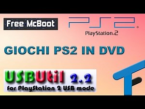 Giocare tramite pen drive o hard disk su playstation 2 PS2 USB Util 2.2 ITALIANO tutorial ERRORE