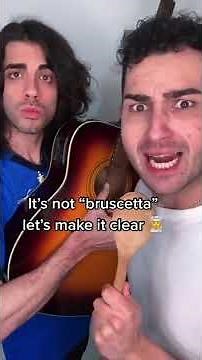 How To Pronounce BRUSCHETTA Correctly #shorts