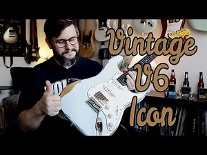NGD: Vintage V6 Icon HSS, Aged Gloss Relic Laguna Blue (Used) - Unboxing & First Impressions.