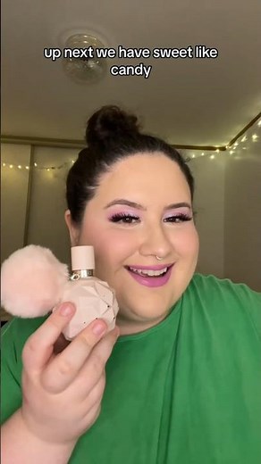 SWEET LIKE CANDY perfume review 🍭 #sweetlikecandy #perfume #arianagrande #ariana #plussize #review