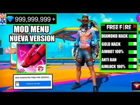 NUEVO MOD MENU PARA FREE FIRE 2025 ✅ DIAMANTES INFINITOS HACK (MediaFire) LINK DIRECTO