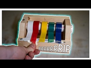 Easy $5 DIY Tape Dispenser that KICKS A$$