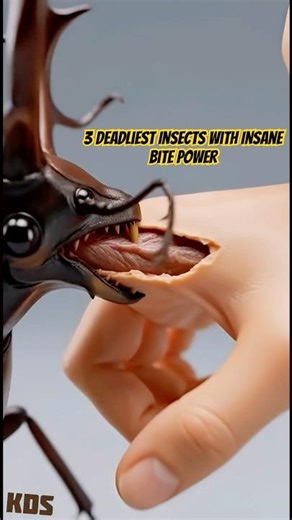 3 Deadliest Insects With Insane Bite power