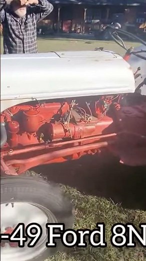 FORD 8N TRACTOR WITH A BIG PROBLEM