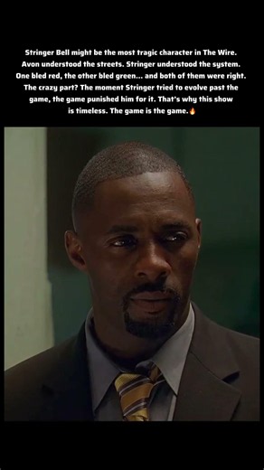 “I bleed red, You bleed green”… Avon Barksdale X Stringer Bell | 🎥: The Wire⚡️