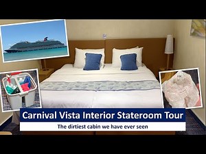 Carnival Vista Interior Stateroom Tour and Complete Review | Carnival Cruise Line