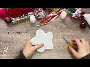 How to Finish Your Advent Ornaments: The Flat Finish (Cardboard & Glue Method)