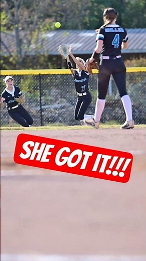 🥎⚡️ Lightning-Fast Read by the RF! What a Catch! #shorts