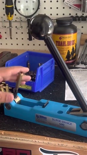 Dillon Super Swage 600 | Ease of Use Swaging 223