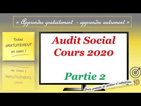Audit social Cours 2020 Partie 2