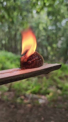 Deodorant tube fire extender dispenser for easy campfire making 🔥 #outdoors #outdoorlife #camping #survival #diy #craft #lifehack | Survival Life