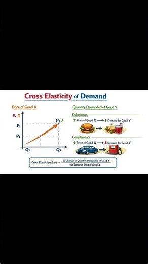 Cross Elasticity of Demand Explained with Examples | Substitutes & Complements