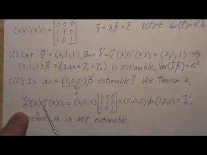 Estimability (part 4/4): Generating Estimable Functions