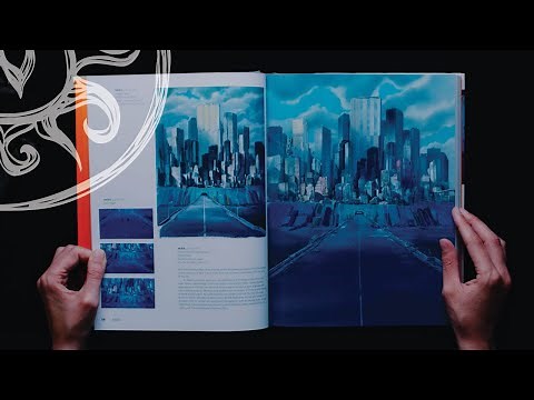 Anime Architecture - Imagined Worlds and Endless Megacities - Stefan Riekeles (Book Flip Through)