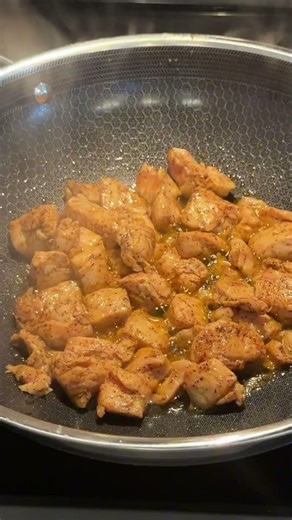 Receta de POLLO con ARROZ FRITO #shorts