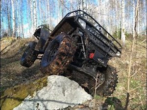 Homemade 4x4 monster atv quad building project.