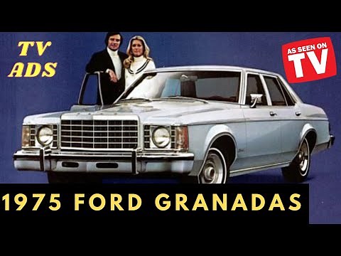 BLAST FROM THE PAST! 🚘 1975 Ford Granada Commercial Ads!