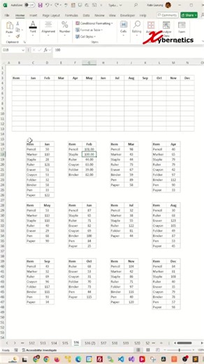 Consolidate data in a table - Excel Tips And Tricks #microsoft #exceltips #exceltricks #tips #tipsandtricks #learnfromme #fypシ゚viral