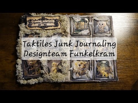 Inklusives Design - Taktiles Junk Journaling - Designteam Funkelkram