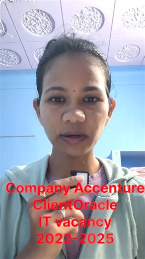 Kiran Ramesh Kurma on Instagram: "Company Accenture || client :Oracle ..If interested contact me #job#viral#hyderbad"