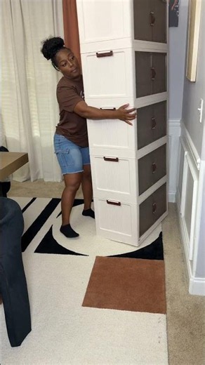 Get organized with these amazing storage bins that stack! Easy to put together & available in