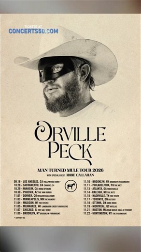 Finally! Orville Peck’s Man Turned Mule Tour 🎤