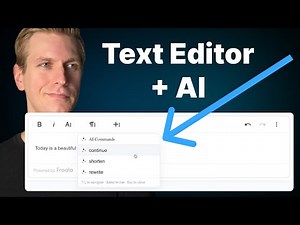 This React AI-Text Editor Is Amazing!