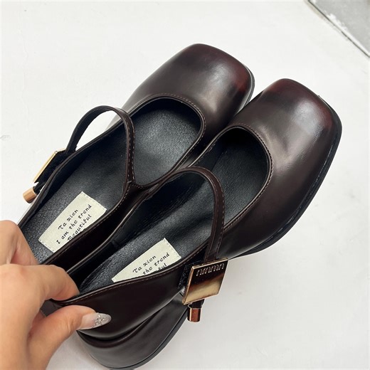 Vintage Mary Jane Platform Shoes With Chunky Heel, Adjustable Straps, Retro Square-toe Flats – Multiple Colors– Perfect Christmas Gift - Etsy Canada