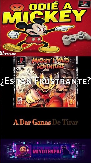 El juego de Mickey que marcó nuestra infancia 😱🎮 | PS1 Retro