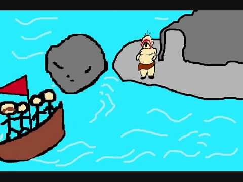 The Odyssey - Odysseus vs Polyphemus Animation