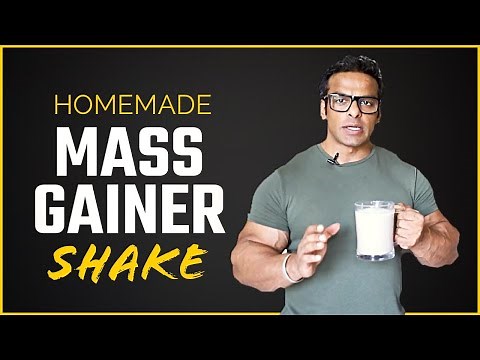 Home Made Mass Gainer/Weight Gain Shake | Yatinder Singh