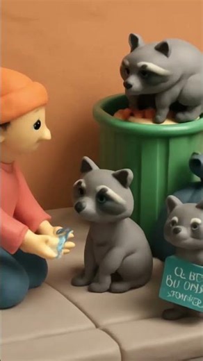 Trash Panda, Inc. Racoon Takeover! #animalfunny #shorts #meme