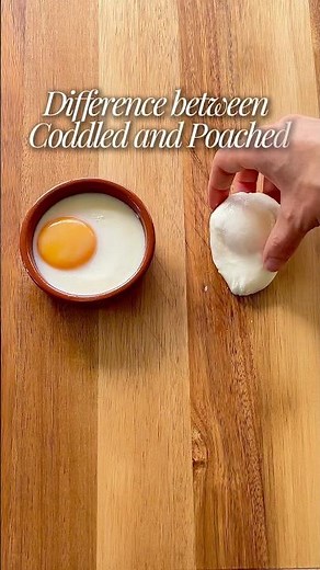 Poached eggs are cooked in water not a ramekin #eggs