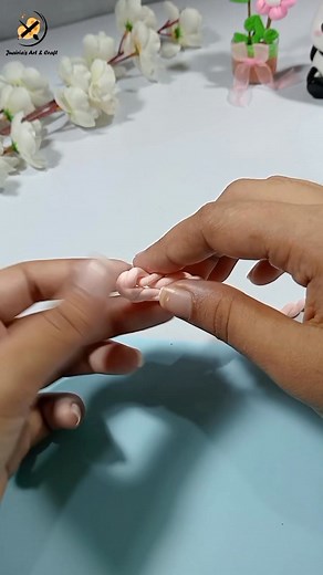 23 reactions · 34 shares | Making tulip flower basket using clay ... . . . . . #reels #diy #craft #juairiasartandcraft #claycraft | Juairia's Art & Craft | Facebook