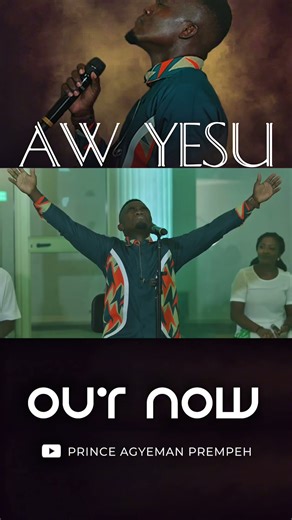 Stream Stream “Aw Yesu” on YouTube and on all other digital platforms and be blessed by it.