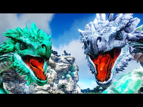 How to tame Crystal Wyverns!! IT’S JUST SO EASY!! Ark Crystal Isles