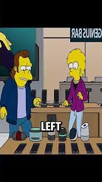 Lisa's boyfriend proposed to her#simpsons #cartoon #thesimpsons #shorts